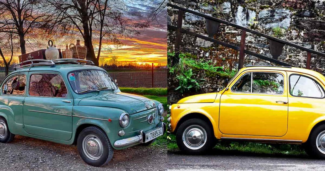 ▷ Comparativa entre el Seat 600 y el Fiat 500 » Chatarricas