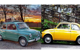 Fiat 500 vs Seat 600: Dos clásicos...
